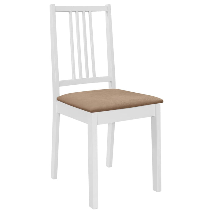 Set per Sala da Pranzo 5 pz in MDF Bianco cod mxl 13506