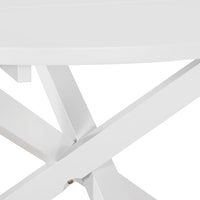 Set per Sala da Pranzo 5 pz in MDF Bianco 276403