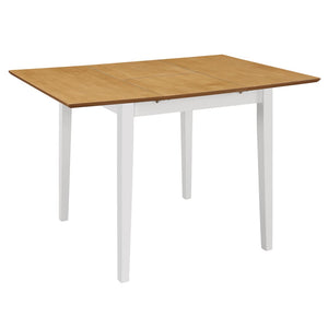 Set da Pranzo 3 pz in MDF Bianco cod mxl 18352