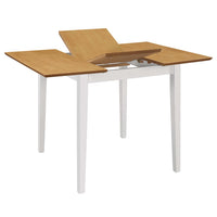 Set da Pranzo 3 pz in MDF Bianco cod mxl 18352