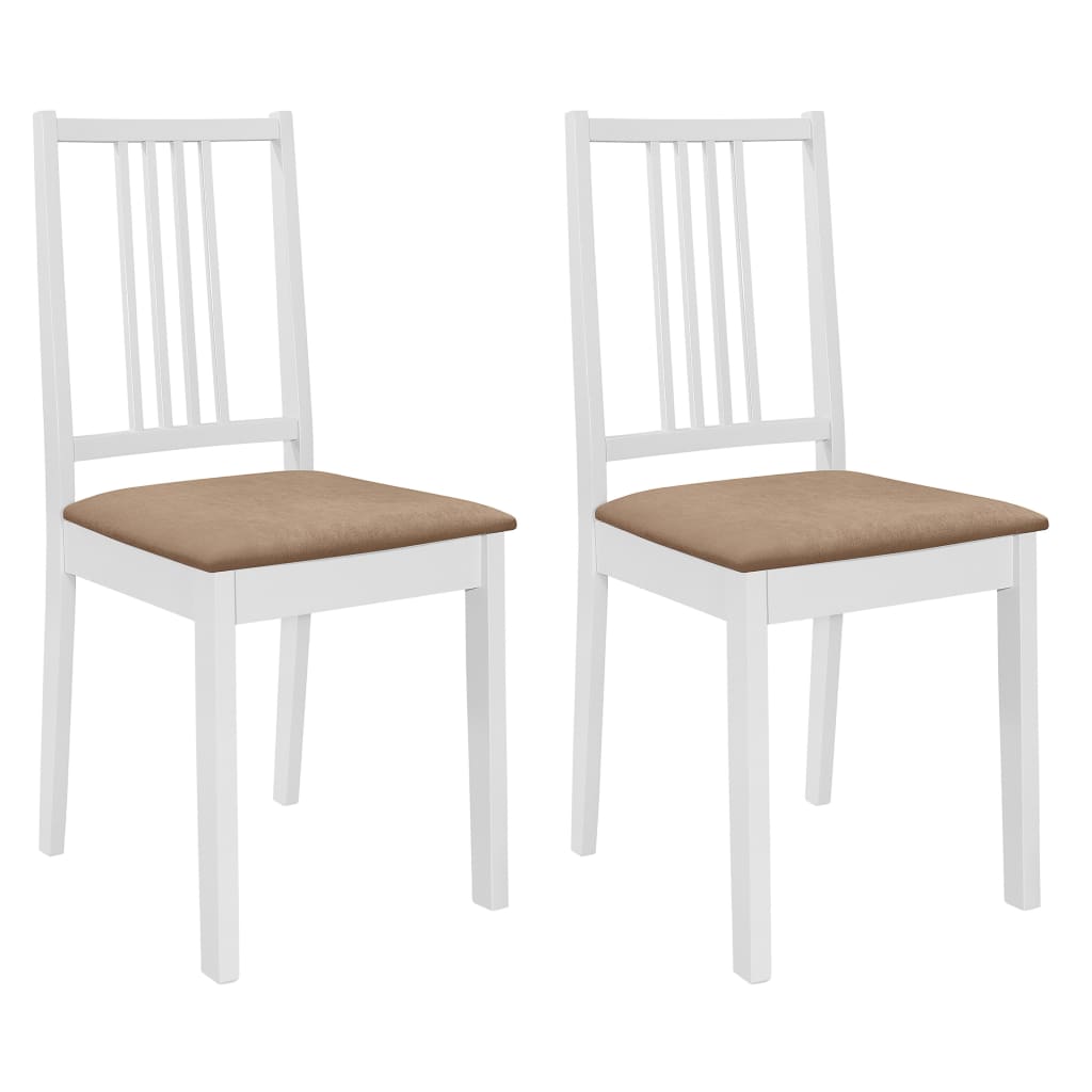 Set da Pranzo 3 pz in MDF Bianco 276408