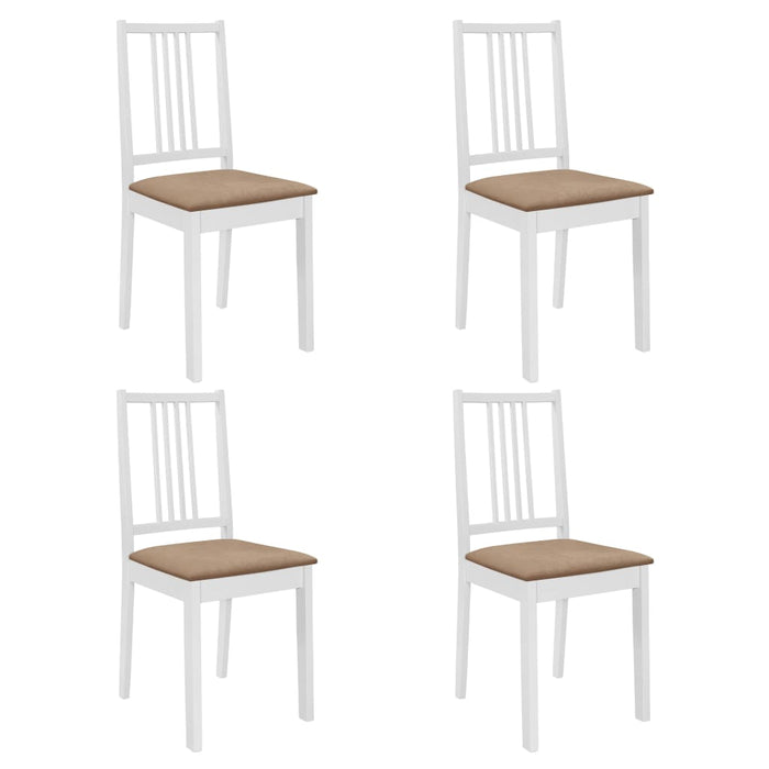 Set per Sala da Pranzo 5 pz in MDF Bianco cod mxl 13496