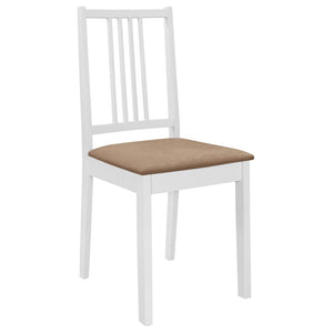 Set per Sala da Pranzo 5 pz in MDF Bianco cod mxl 13496