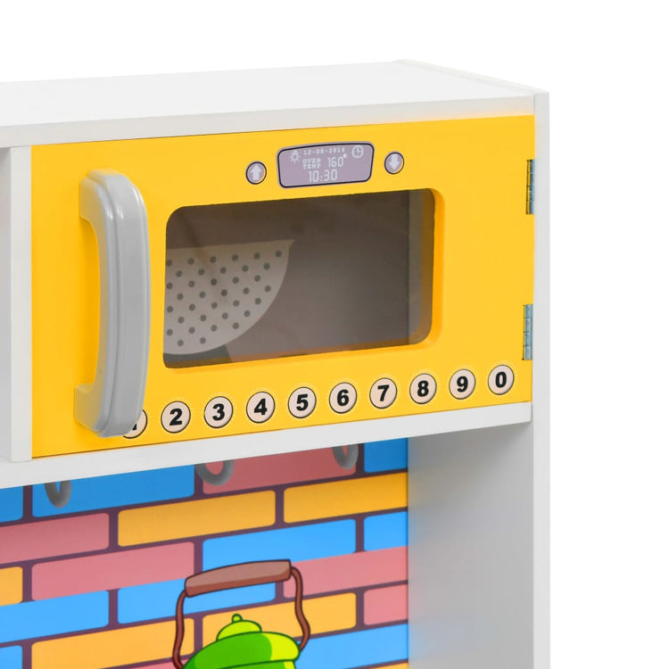 Cucina Giocattolo per Bambini in MDF 80x30x85 cm Multicolore cod mxl 76406