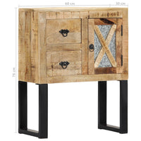 Credenza 60x30x76 cm in Legno Massello di Mango cod mxl 25243