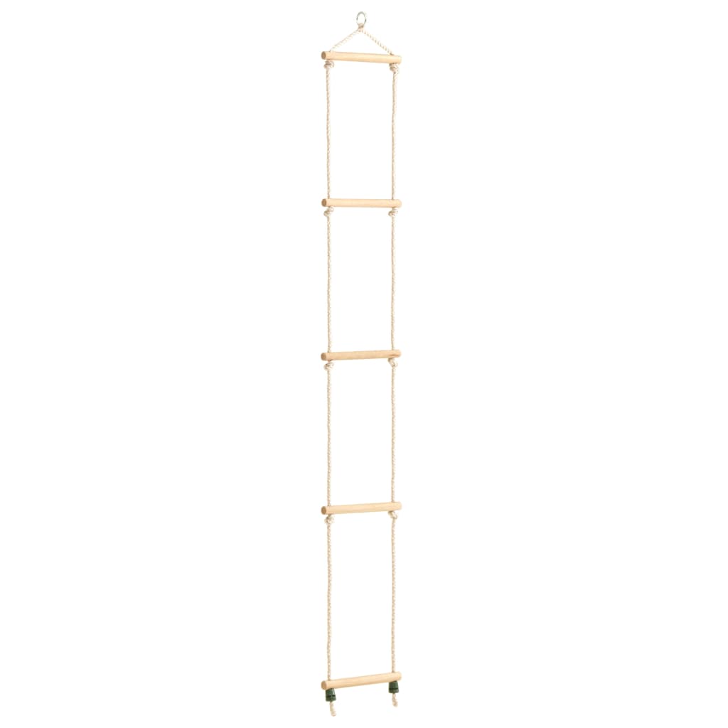 Scala di Corda per Bambini in Legno Massello e PE 30x168 cm 91936