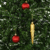 Albero di Natale con Neve e Base a Ombrellone Verde 190 cm cod 12261