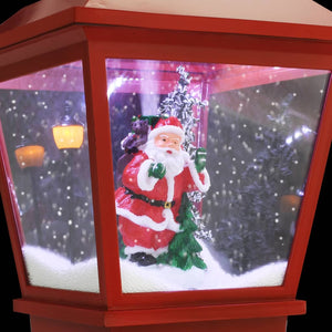 Lampada Natalizia a Piedistallo con Babbo Natale 64 cm LED 284340