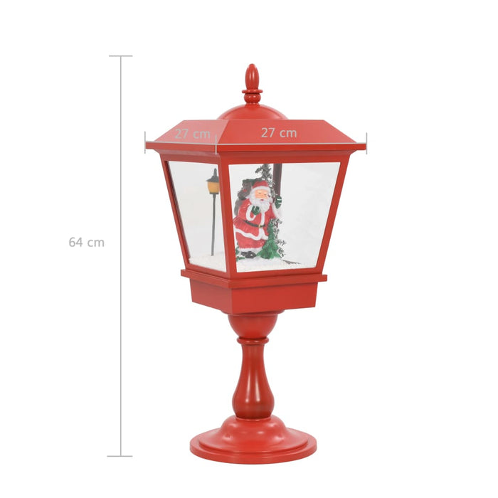 Lampada Natalizia a Piedistallo con Babbo Natale 64 cm LED 284340