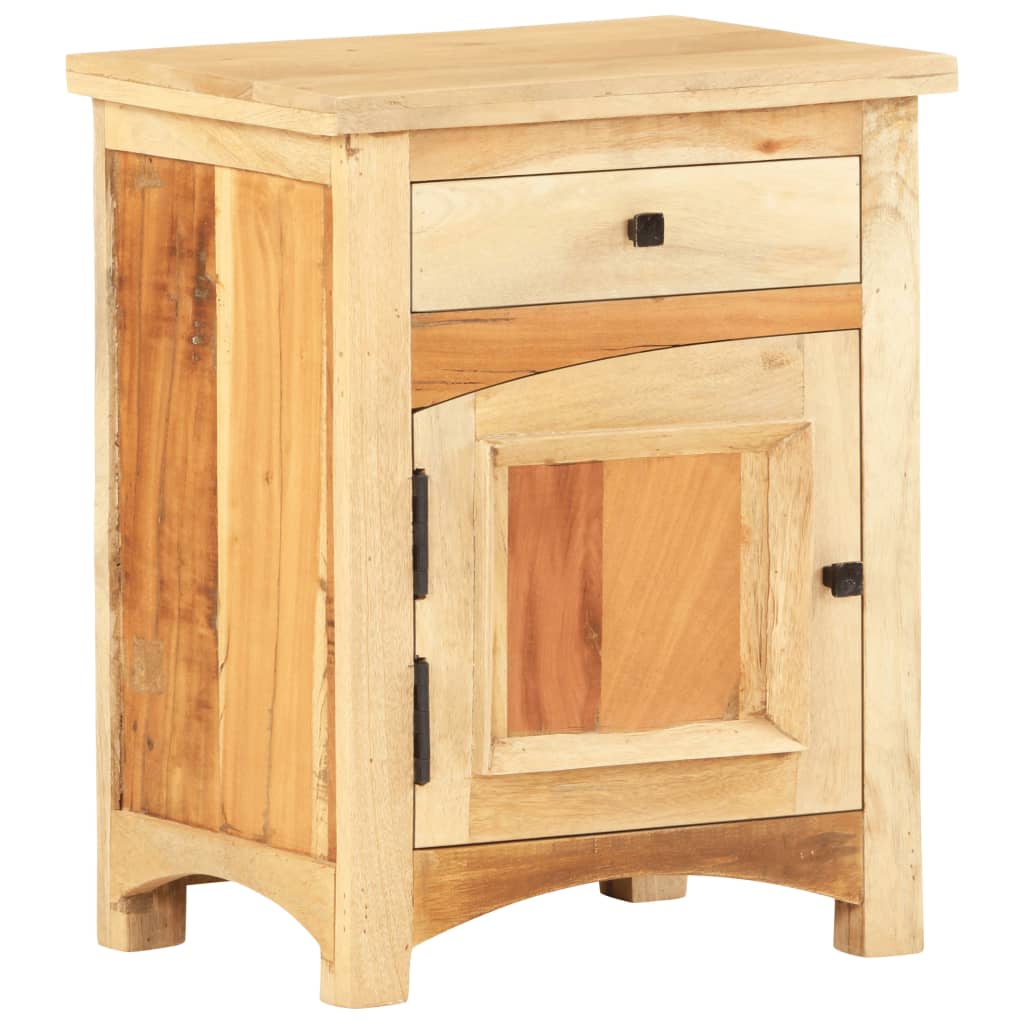 Comodino 40x30x50 cm in Legno Massello di Recupero cod mxl 30567