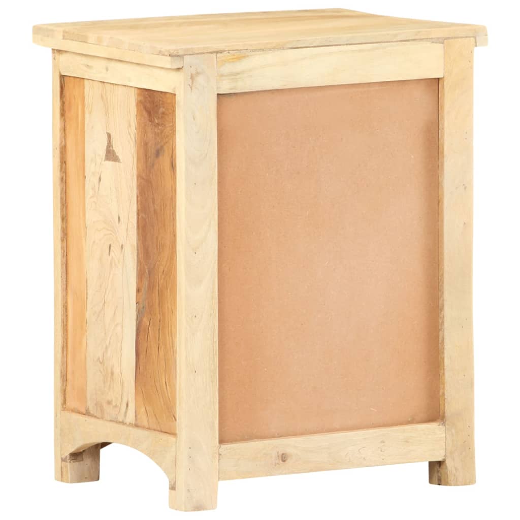 Comodino 40x30x50 cm in Legno Massello di Recupero cod mxl 30567