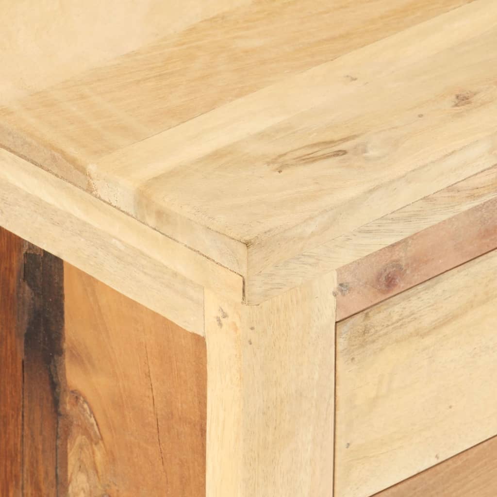 Comodino 40x30x50 cm in Legno Massello di Recupero cod mxl 30567