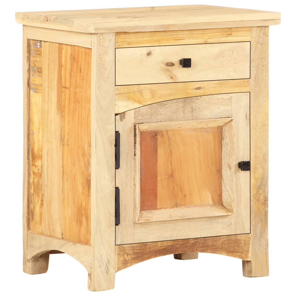 Comodino 40x30x50 cm in Legno Massello di Recupero cod mxl 30567