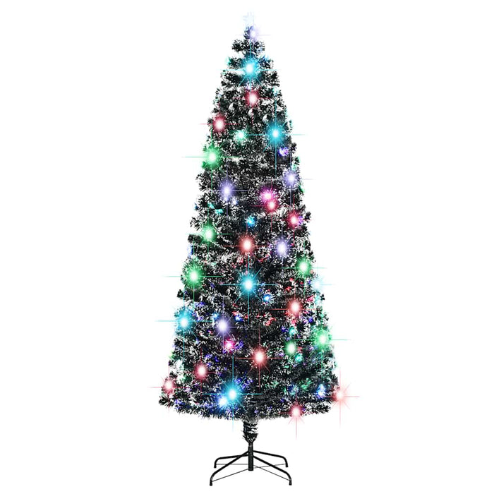 Albero di Natale Artificiale Supporto/LED 240 cm Fibra Ottica 284299