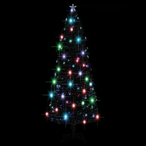 Albero di Natale Artificiale Supporto/LED 240 cm Fibra Ottica 284299