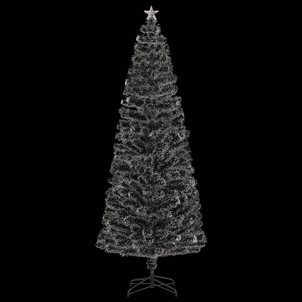 Albero di Natale Artificiale Supporto/LED 240 cm Fibra Ottica 284299