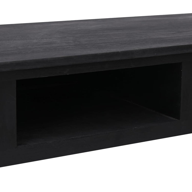 Tavolo Consolle Nero 110x45x76 cm in Legno