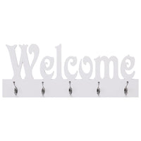 Appendiabiti a Muro WELCOME Bianco 74x29,5 cmcod mxl 97195