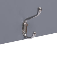 Appendiabiti a Muro WELCOME Grigio 74x29,5 cm