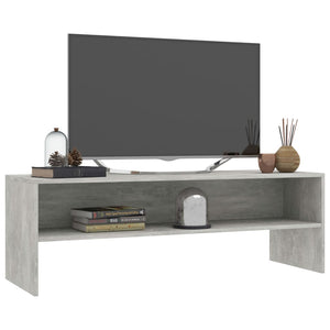 Mobile TV Grigio Cemento 120x40x40 cm in Truciolato 800040