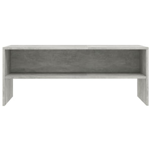 Mobile TV Grigio Cemento 100x40x40 cm in Truciolato