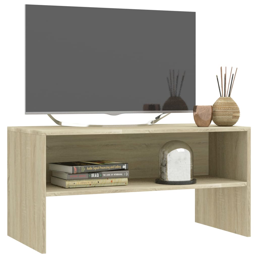 Mobile TV Rovere Sonoma 80x40x40 cm in Truciolato 800057