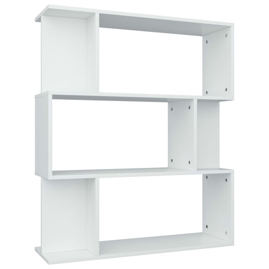 Libreria/Divisorio Bianco 80x24x96 cm in Legno Multistrato cod mxl 13430