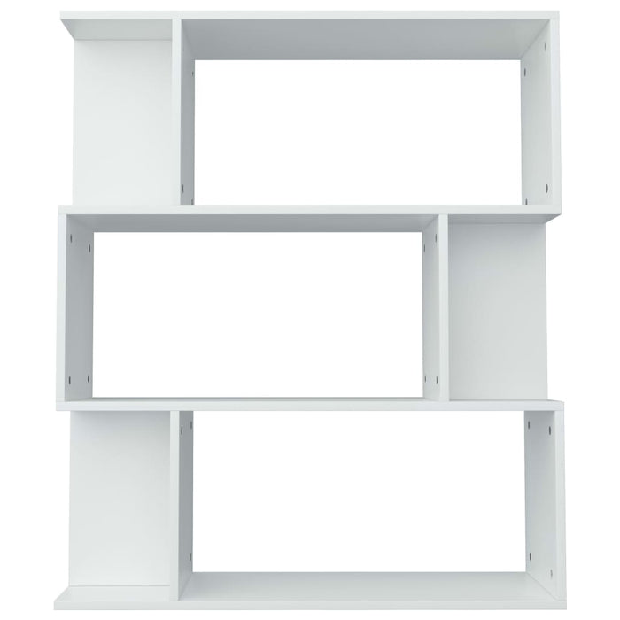 Libreria/Divisorio Bianco 80x24x96 cm in Legno Multistrato cod mxl 13430