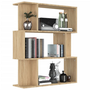 Libreria/Divisorio Rovere Sonoma 80x24x96 cm in Truciolato  cod mxl 6286