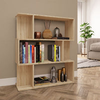 Libreria/Divisorio Rovere Sonoma 80x24x96 cm in Truciolato  cod mxl 6286