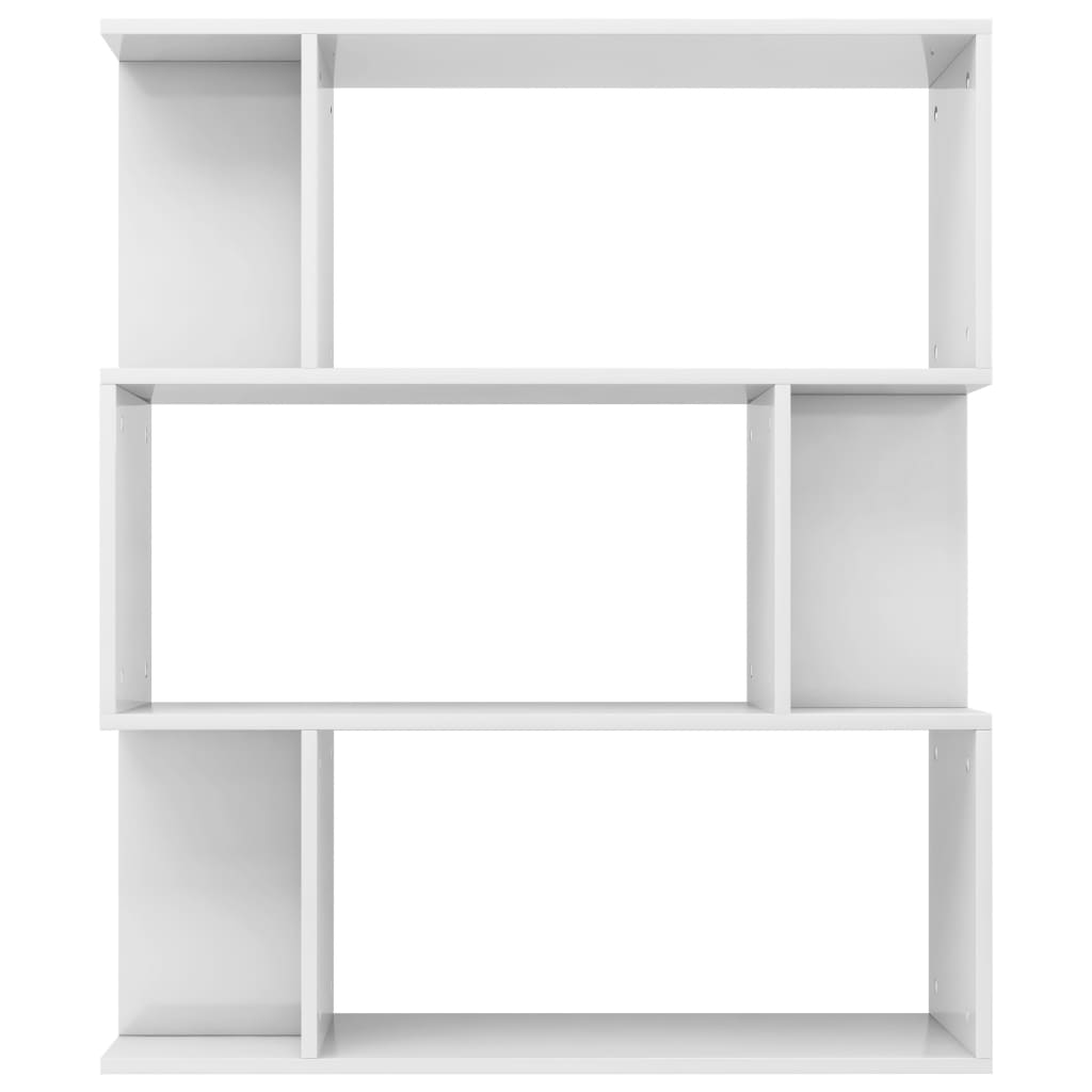 Libreria/Divisorio Bianco Lucido 80x24x96 cm cod mxl 12427