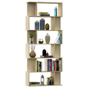 Libreria/Divisorio Rovere Sonoma 80x24x192 cm in Truciolato  cod mxl 23579