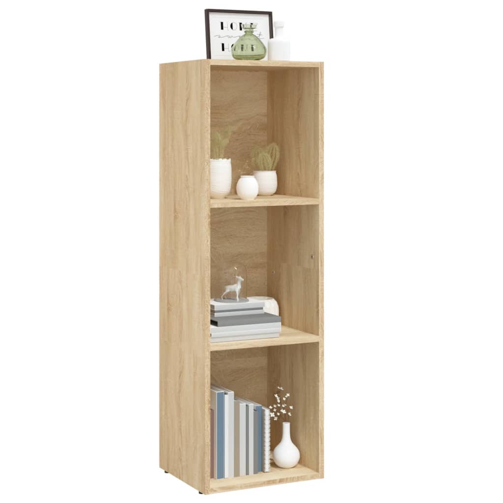 Libreria/Mobile TV Rovere Sonoma 36x30x114 cm in Truciolato 800138