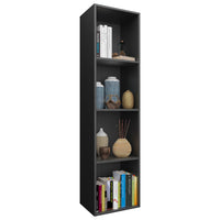 Libreria / Mobile TV Nero 36x30x143 cm in Truciolato    cod mxl 14819