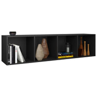 Libreria / Mobile TV Nero 36x30x143 cm in Truciolato    cod mxl 14819