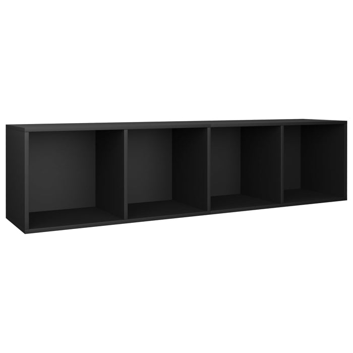 Libreria / Mobile TV Nero 36x30x143 cm in Truciolato    cod mxl 14819