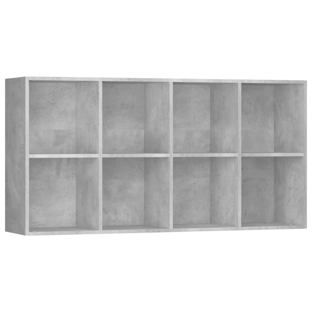 Libreria/Credenza Grigio Cemento 66x30x130 cm in Truciolato   cod mxl 8936