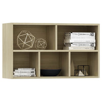 Libreria/Credenza Quercia di Sonoma 50x25x80 cm in Truciolato   cod mxl 8420