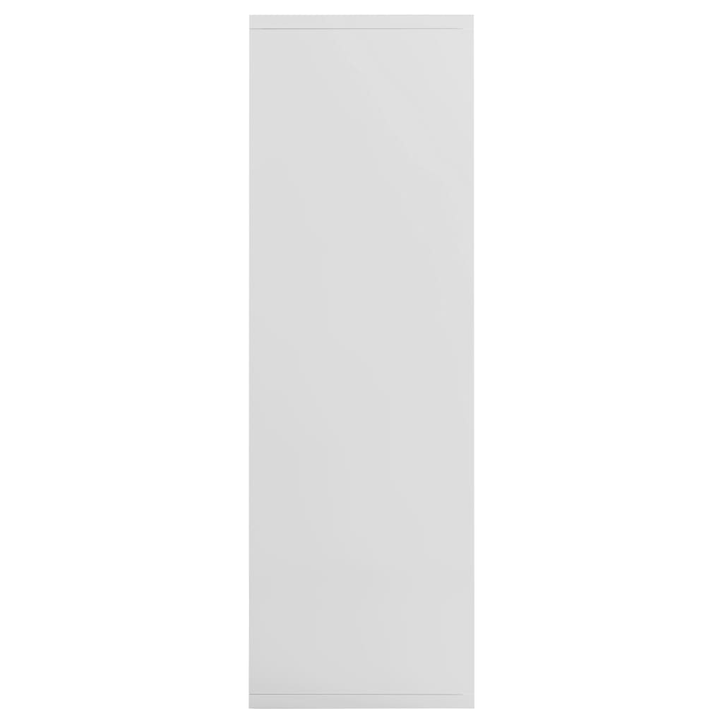 Libreria/Credenza Bianco Lucido 50x25x80 cm in Truciolato   cod mxl 14052