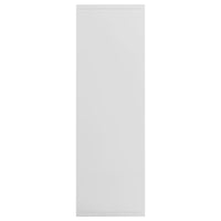 Libreria/Credenza Bianco Lucido 50x25x80 cm in Truciolato   cod mxl 14052