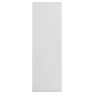 Libreria/Credenza Bianco Lucido 50x25x80 cm in Truciolato   cod mxl 14052