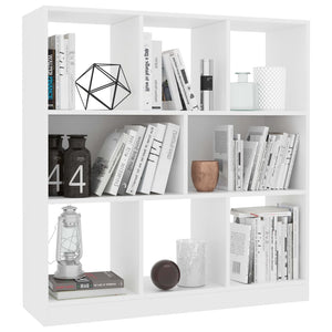 Libreria Bianca 97,5x29,5x100 cm in Legno Multistrato cod mxl 42702