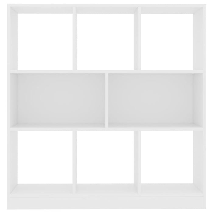 Libreria Bianca 97,5x29,5x100 cm in Legno Multistrato cod mxl 42702