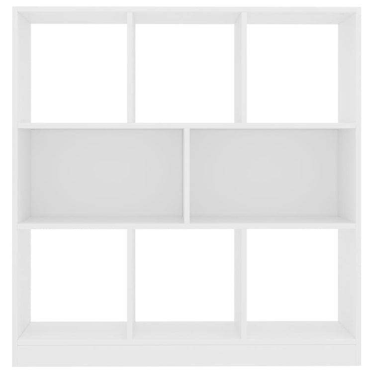 Libreria Bianca 97,5x29,5x100 cm in Legno Multistrato cod mxl 42702