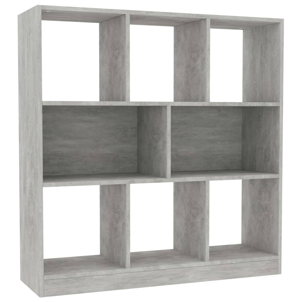 Libreria Grigio Cemento 97,5x29,5x100 cm in Truciolato   cod mxl 21123