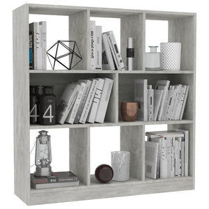 Libreria Grigio Cemento 97,5x29,5x100 cm in Truciolato   cod mxl 21123