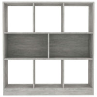 Libreria Grigio Cemento 97,5x29,5x100 cm in Truciolato   cod mxl 21123