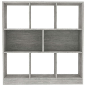 Libreria Grigio Cemento 97,5x29,5x100 cm in Truciolato   cod mxl 21123