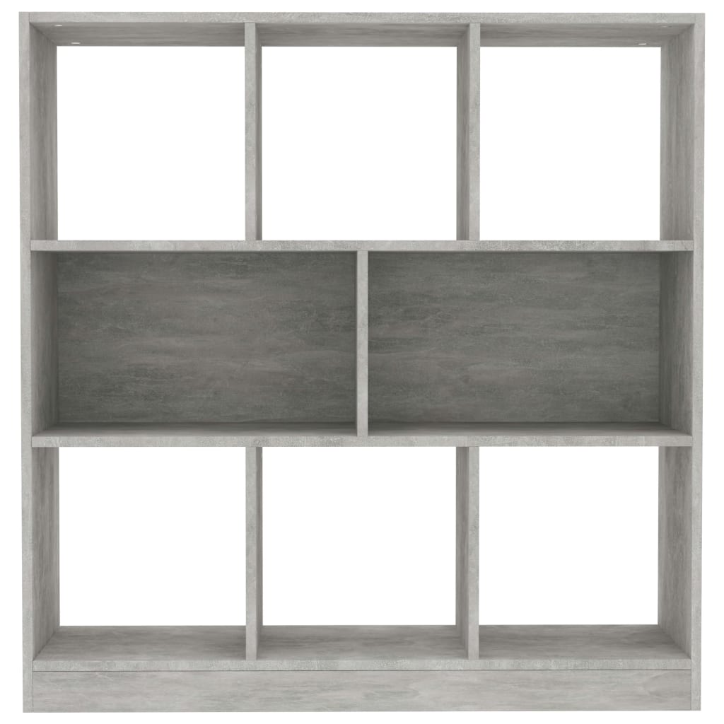 Libreria Grigio Cemento 97,5x29,5x100 cm in Truciolato 800175