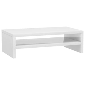 Supporto per Schermo Bianco Lucido 42x24x13 cm in Truciolato 800222